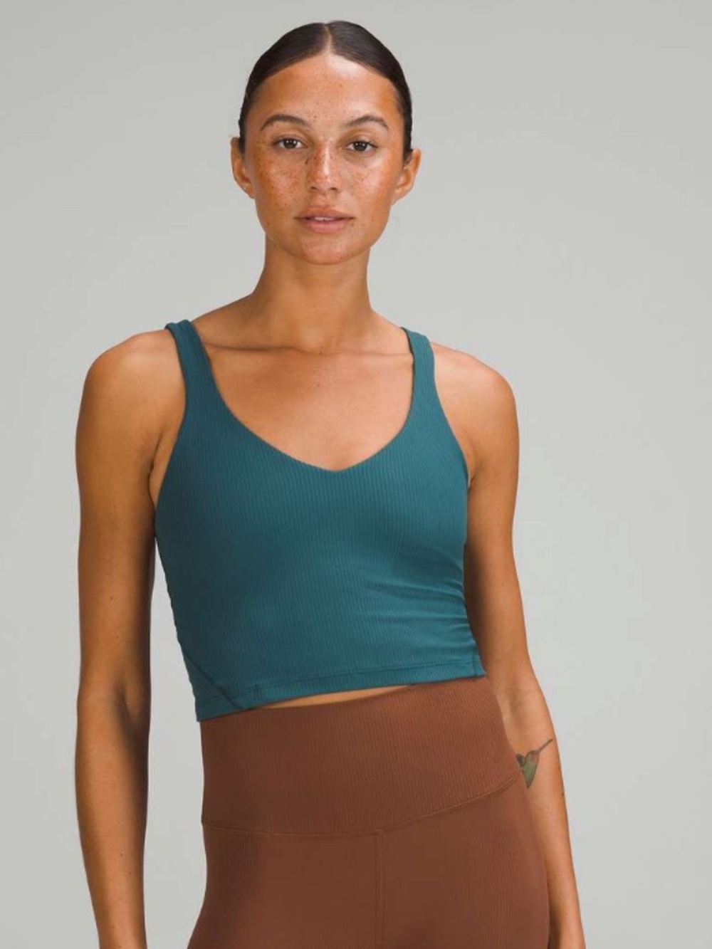 Lululemon Align Ribbed Tank Top Cropped Women’s Size 0